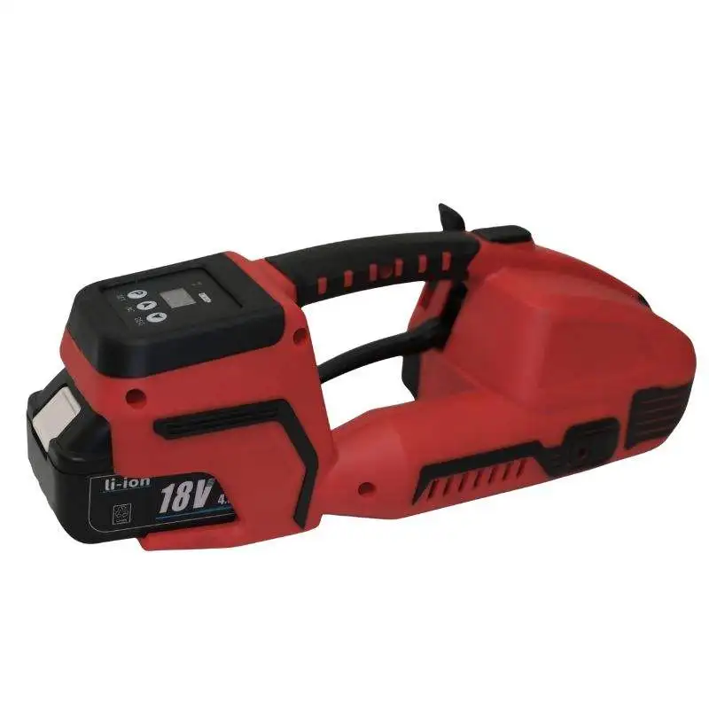 

2025 Новая электрическая ручная упаковочная машина, простой в эксплуатации инструмент для обвязки ПЭТ/ПП, обвязочный станок, бумажный футляр, упаковка 18 В 2300 Н