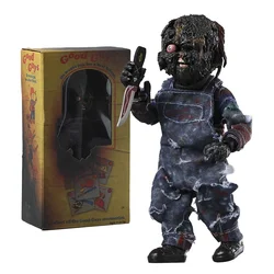 NECA children's Play Charred Chucky Scream Factory Action Figure in edizione limitata