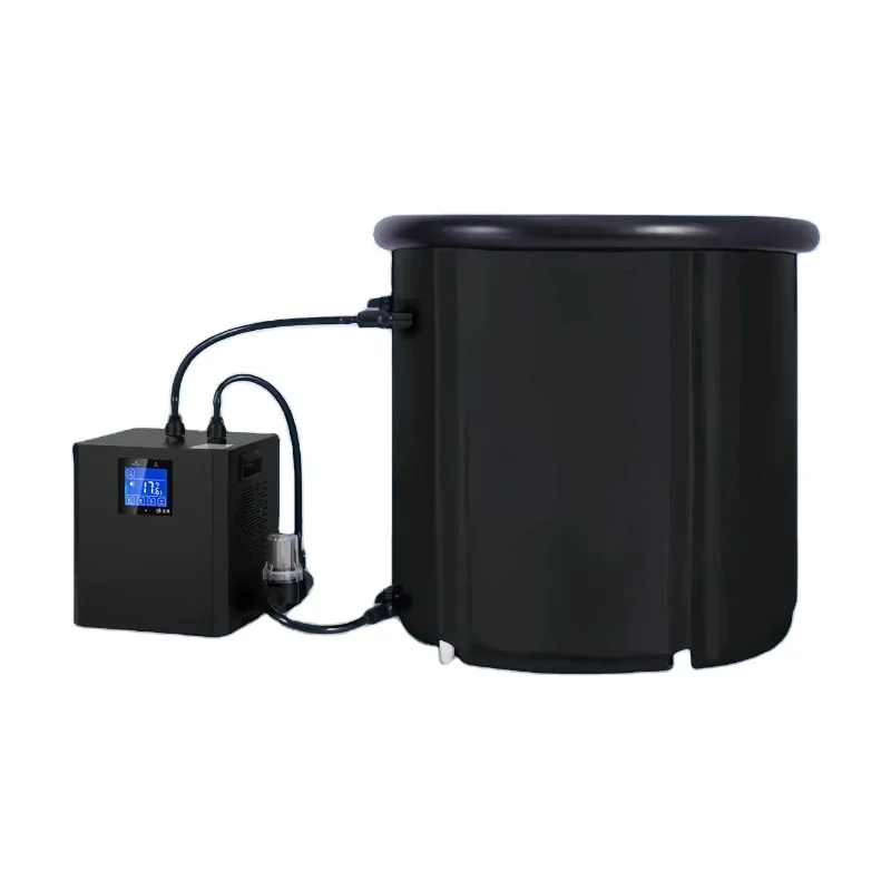 Modern Design Home Smart Pool Chiller Crossover Sports Therapy Ice Bath with External Filter