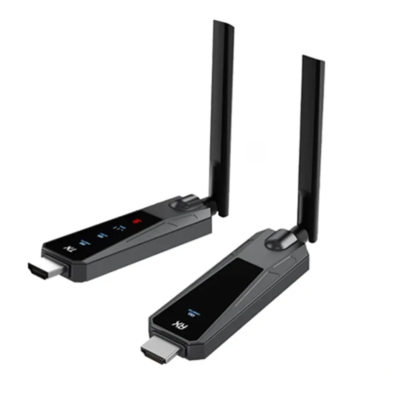

Беспроводной HDMI-совместимый передатчик-приемник 1080P 100M 5G с функцией Loop-Out для ТВ, 1TX-4RX, видеопередатчик