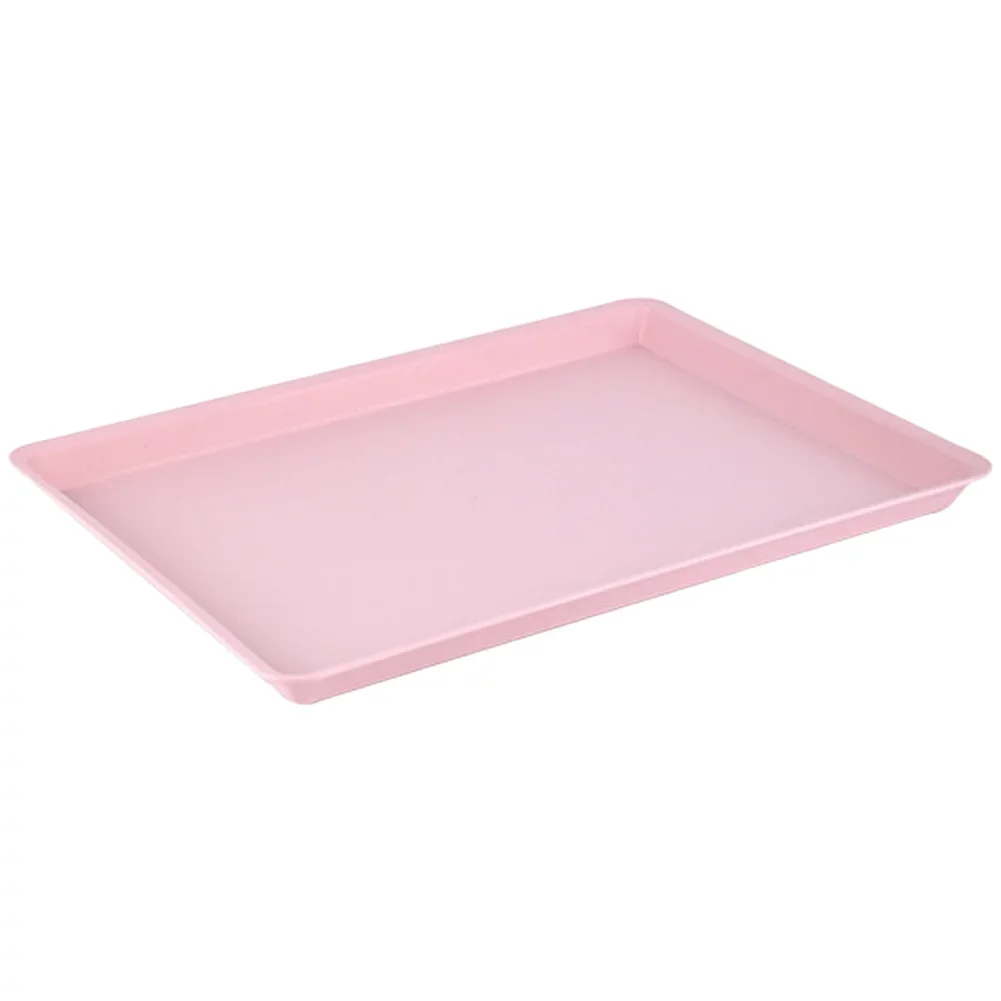 Solid Color Non Slip Serving Tray with Raised Edges Suitable for Restaurants Cafes and Catering Food Transport
