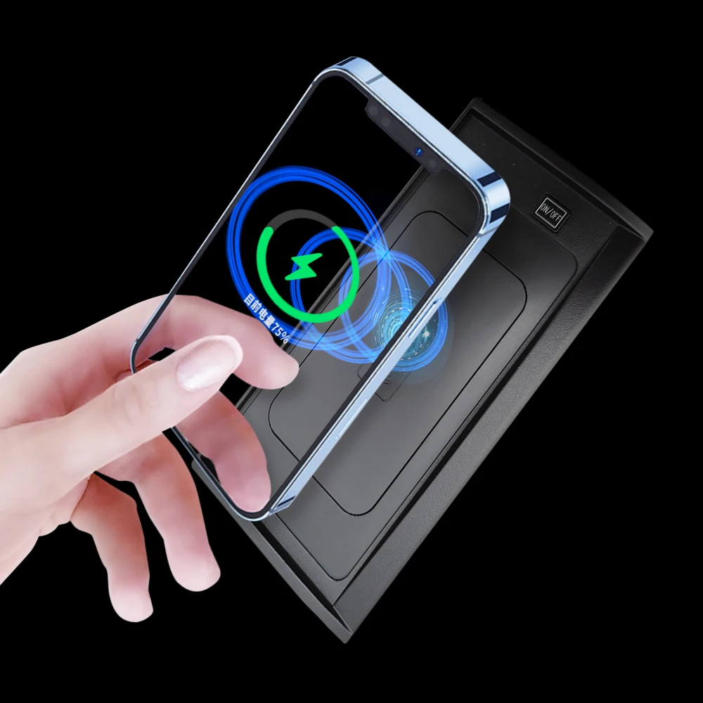 Bezprzewodowa ładowarka do Toyota Fortuner 2015-2022 - Szybka podkładka ładująca do modeli SUV Akcesoria