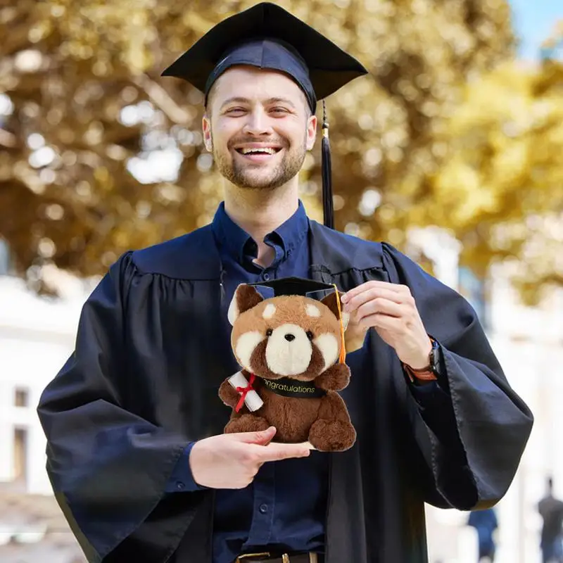 

Graduation Bear Plush Cartoon Animal Pillow Plushie Home Decor Back Pillow Plush For Kids Boys Girls Cartoon Soft Doll Toy