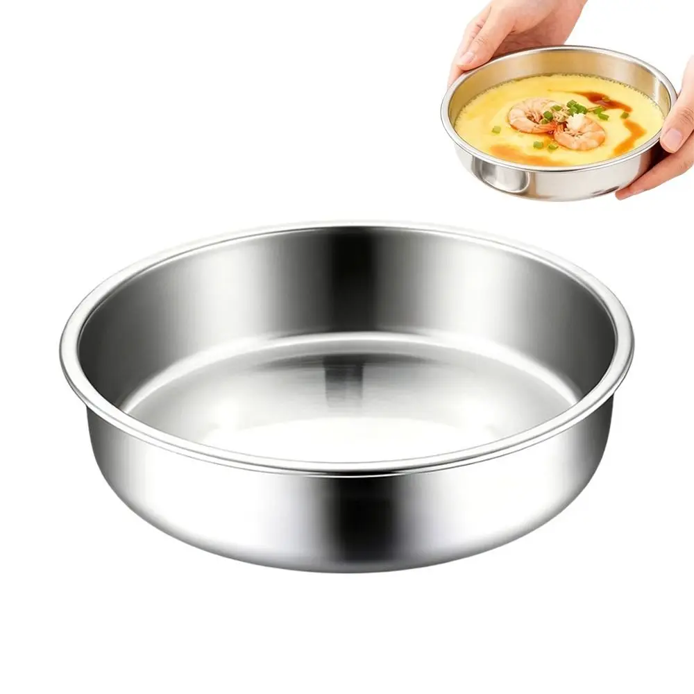 New 20cm Steamed Egg Bowl Nonstick Fall Resistant Egg Bowl with Lid with Lid Soup Bowl Food Storage
