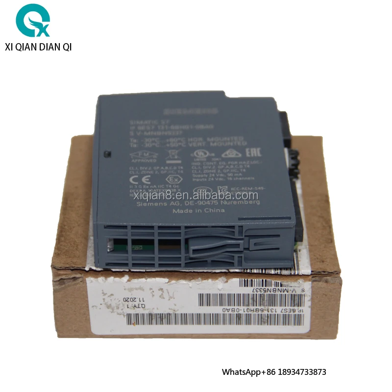 New 6ES7131-6BH01-0BA0 ET200SP Digital Input Module 6ES71316BH010BA0