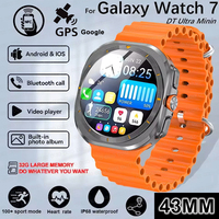 2025 New For Galaxy 7 Ultra mini  AI SmartWatch Built-in App Store Network sharing GPS Bluetooth call heart rate Smart Watch Men