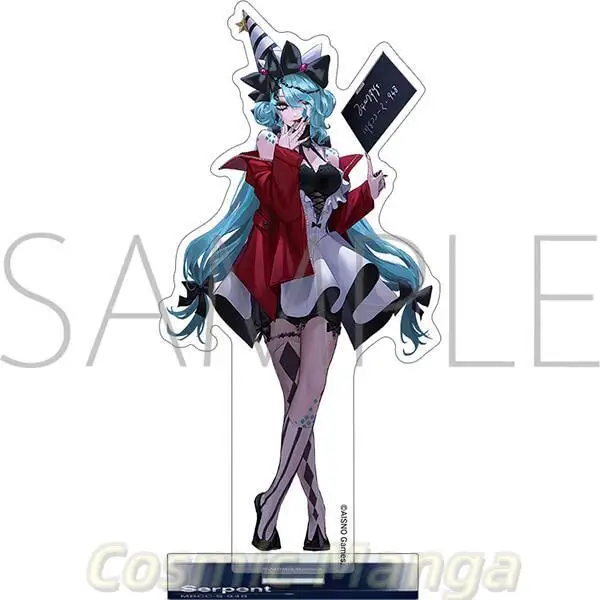 Genuine Path To Nowhere Anime Coquelic ZOYA Hella Hecate Cosplay Acrylic Card Brick Standing Sign Desk Ornament Gift Halloween - view 3