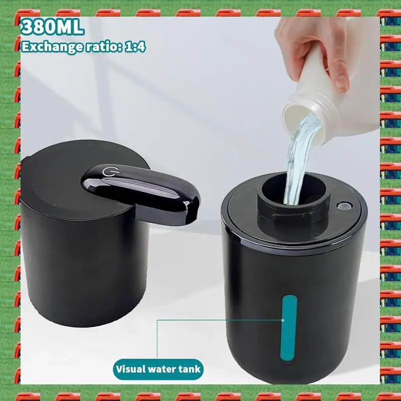 

ABMO автоматический дозатор мыла 380 мл бесконтактный дозатор жидкого мыла USB перезаряжаемый дозатор пенящегося мыла для ванной комнаты B