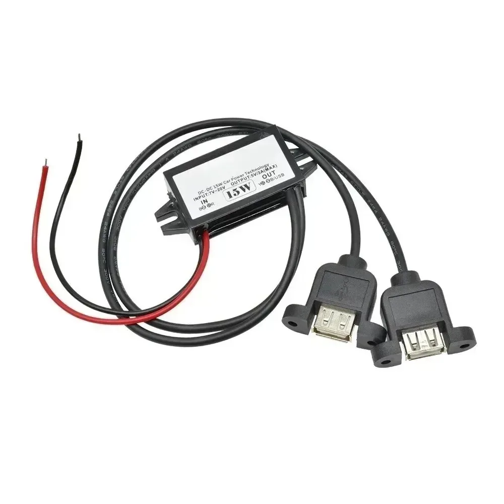 Type-C Adapter Step Down Male Female Power Buck Converter Supply Module Micro USB 12V to 5V 2A 3A 15W 24W 10W DC-DC Mini USB