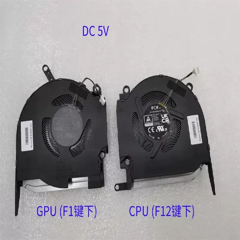 For HP OMEN 16-K 16-N Shadow Genie 8 Pro TPN-Q280 Q281 Cooling Fan