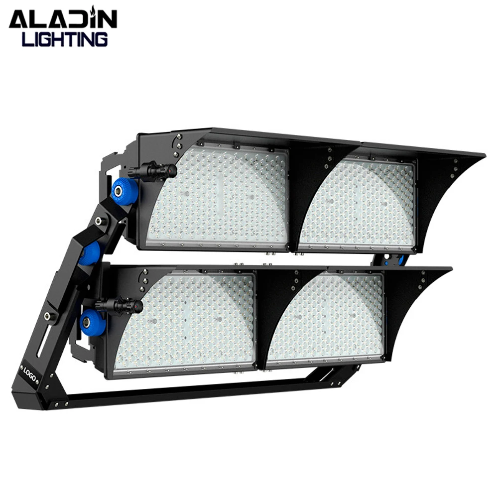 

Aladin 500W 1000W 1500W 2000W Led Flood Light Outdoor Lamp Large Gymnasium Stadium Luminaire Lighting IP66 6500K High Brightness