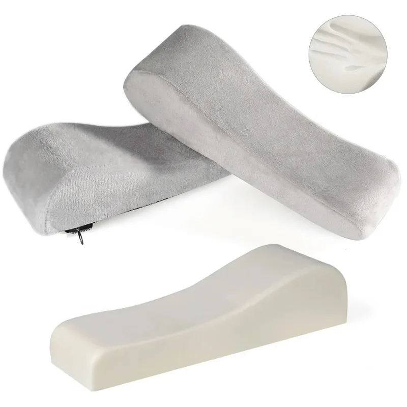 

Chair Armrest Pads For Home Office Memory Foam Inner Core Chair Armrest Pad Pillow Comfortable Support Cushion For Elbow Relief