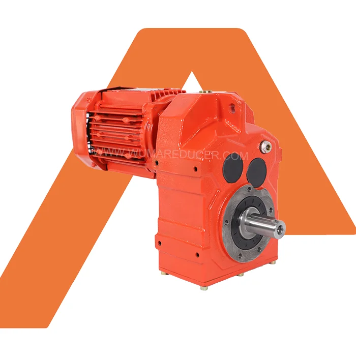 Helical Gearbox WF Parallel Gear Motor Reductor Helical Gearbox for Agitator Rotary Cutter