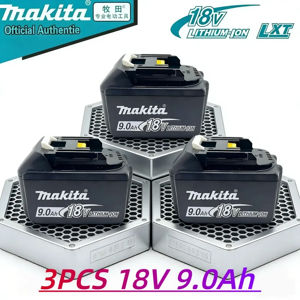 

✈ Аккумулятор Makita 18В 9.0Ач, совместимый с Makita BL1830 BL1830B BL1840 BL1840B BL1850 BL1850B, для электроинструментов