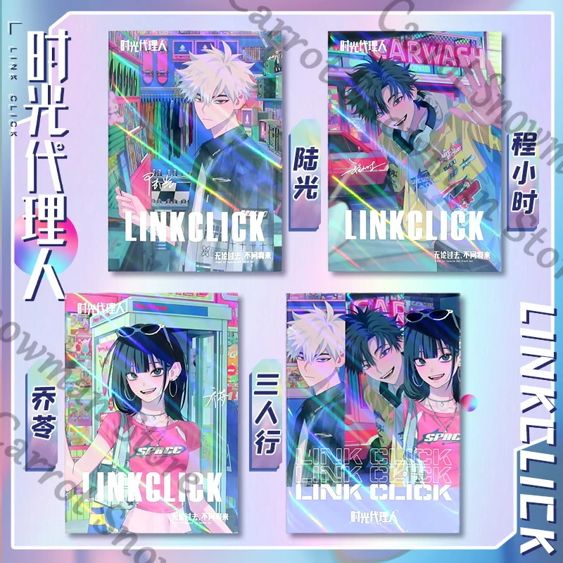 وصلة أنيمي أصلية انقر فوق لوكاس تشارلز تشياو لينغ المفكرة دفتر القرطاسية تلميذ المدرسة تأثيري الكرتون هدية تزيين