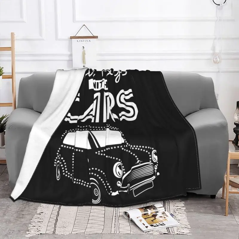 Mini Still Plays With Cars Cooper Clubman Blanket Soft Thicken Plus Velvet Faux Fur Mink Mechanical Wash