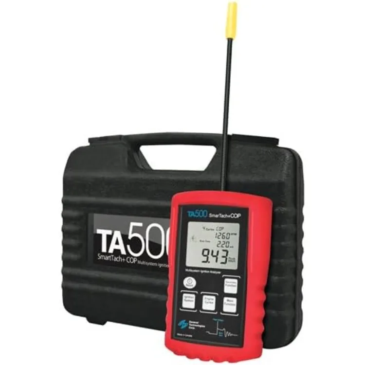 Analisador de ignição multisistema TA500 Smartach + COP preto