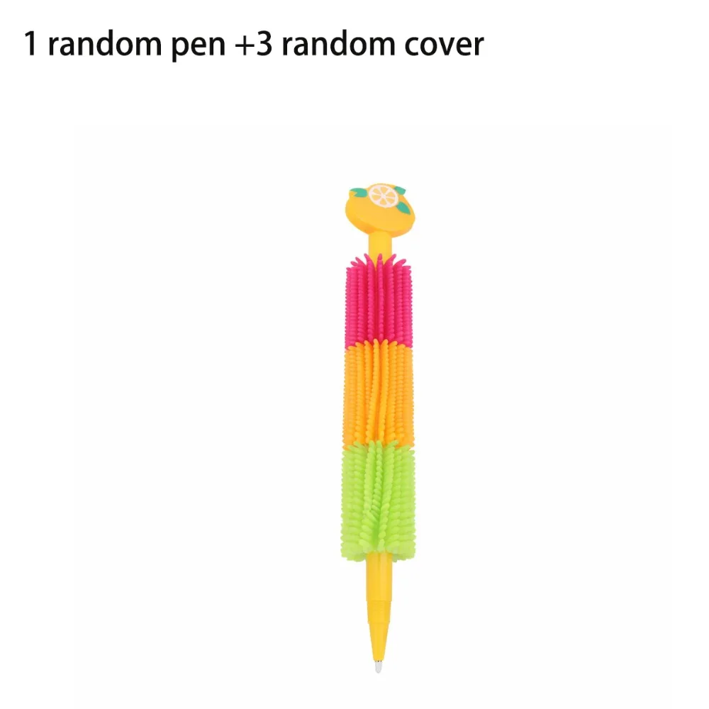 

Creative TPR Fidget Toys Pinch Squeeze Soft Squeeze Toys Stress Relief Pen Cover Kids