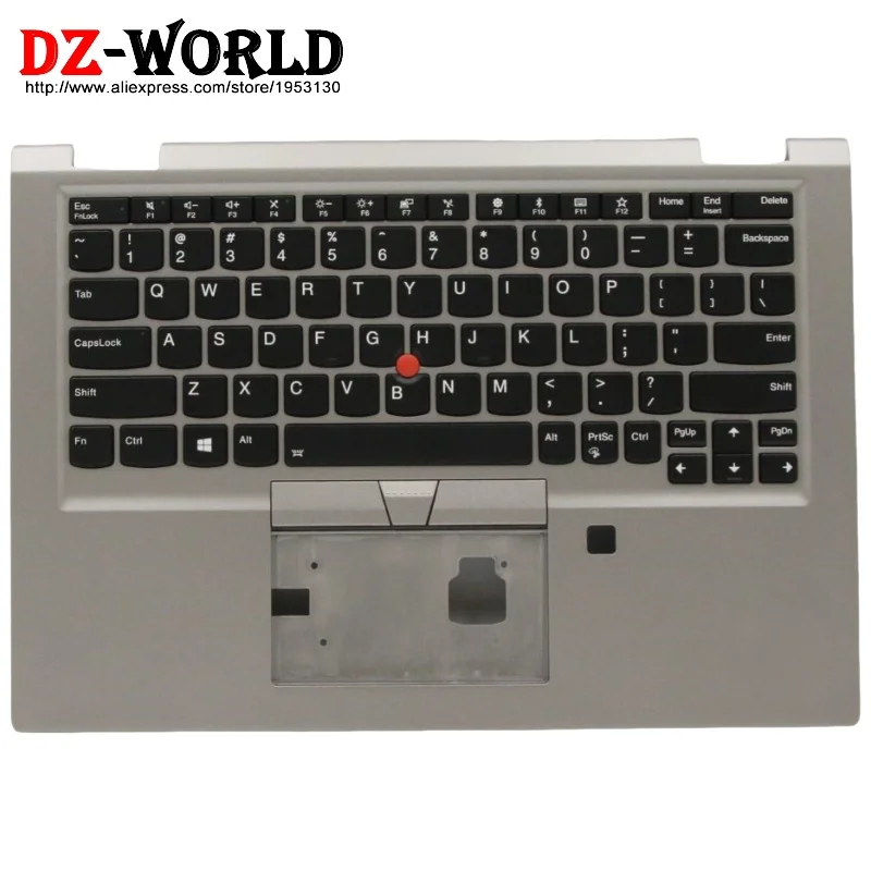 

Корпус верхней части клавиатуры (пальмрест) для Lenovo Thinkpad X390 Yoga, серебристый, 02HL572, 02HL632