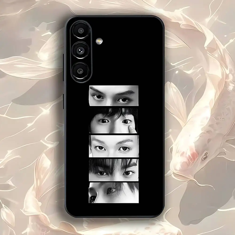 حافظة هاتف K-Kpop C-CORTIS GO لهاتف سامسونج جالاكسي A73,31,32,72,41,53,52,71,22,5G,Note,J7,8,9 غطاء أسود ناعم