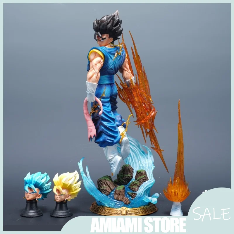 

38cm Dragon Ball Z Gogeta Figure Cloud Generation 2 Original Color Ver. Anime Statue Premium Collectible Desktop Decor Gift