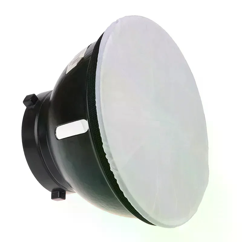 Picture 5: 1PC Photography Light Soft Diffuser Cloth For 18CM Standard Studio Strobe Reflector Radome Soft Cloth Accessories