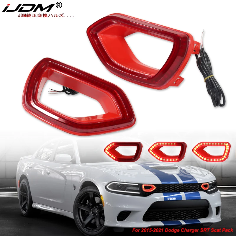 

Для Dodge Charger SRT SRT Scat Pack Решетка светодиодных фонарей в сборе Последовательные янтарные указатели поворота Белый светодиод в виде DRL 2015-2021