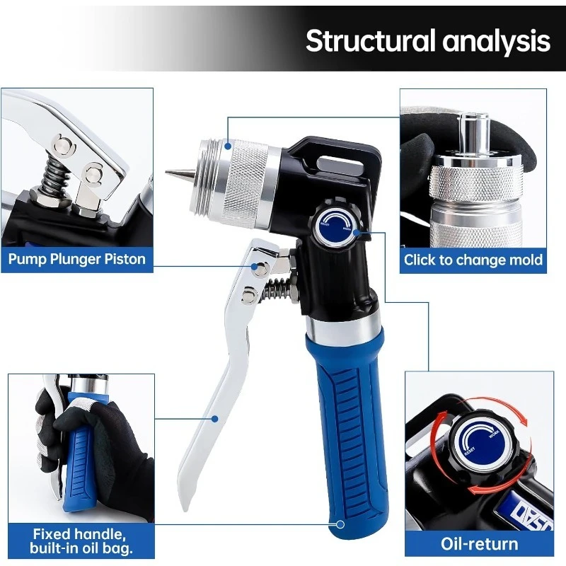 مجموعة أدوات التأرجح الهيدروليكي HVAC لأنابيب النحاس توسيع 3 8 بوصة إلى 1-5/8 بوصة، مع 11 قطعة فكي توسيع