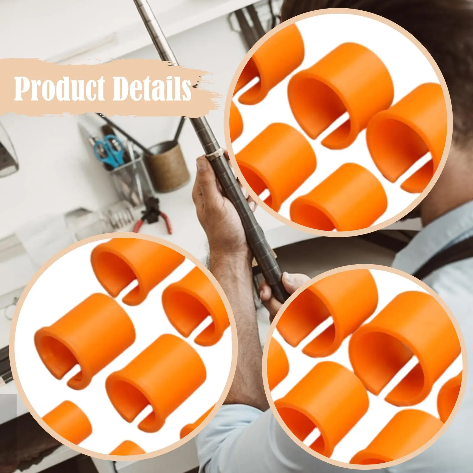 Pool Cue Tip Collet Sleeve Repair Tool Multifunctional Shaping Kit Nylon Material for Billiards Practice Device