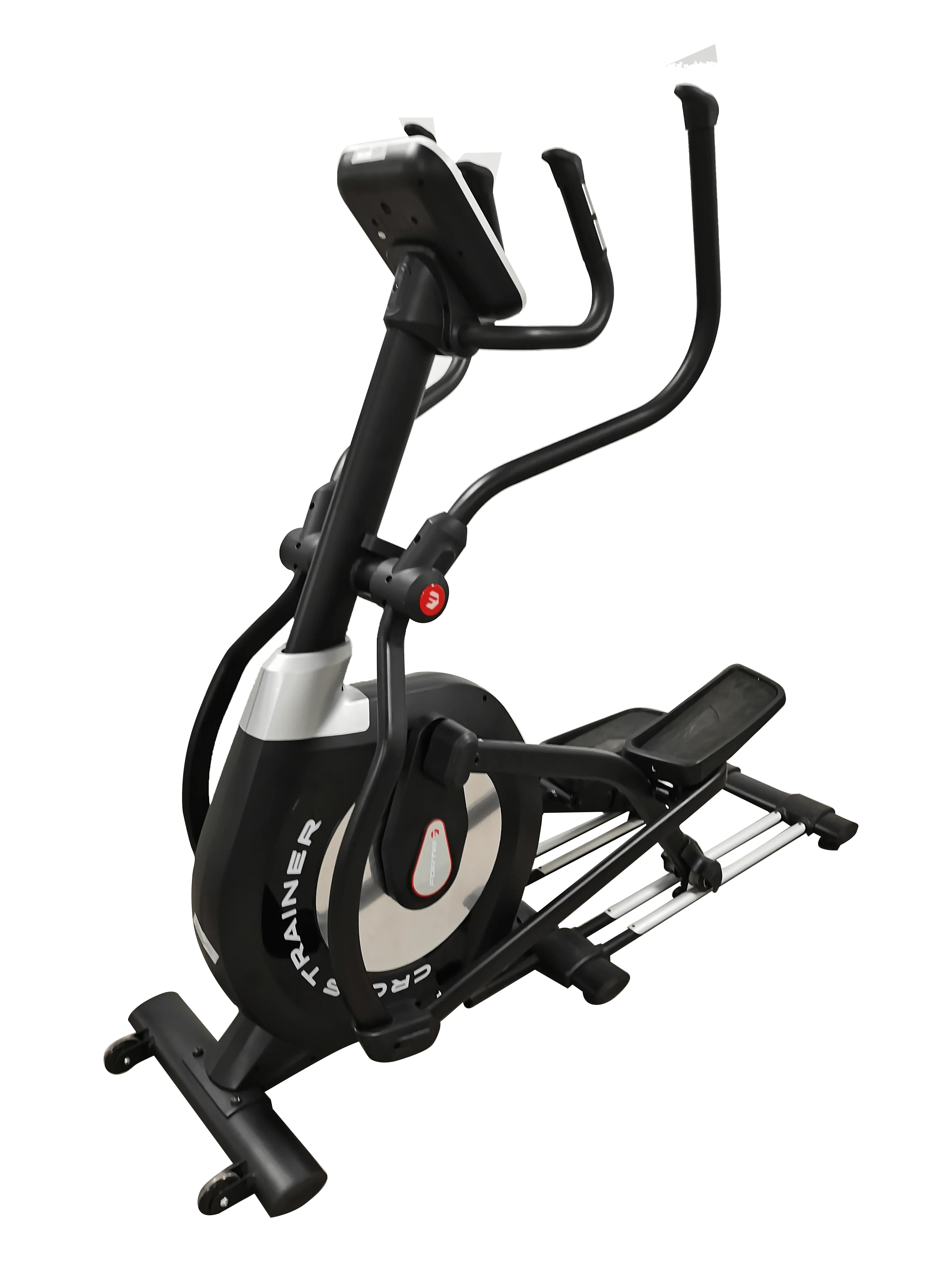 Hyper-Quiet Spin Bike Magnetic Drive System Cross Trainer Cardio Training Elliptical Machine With LCD 16 Levels