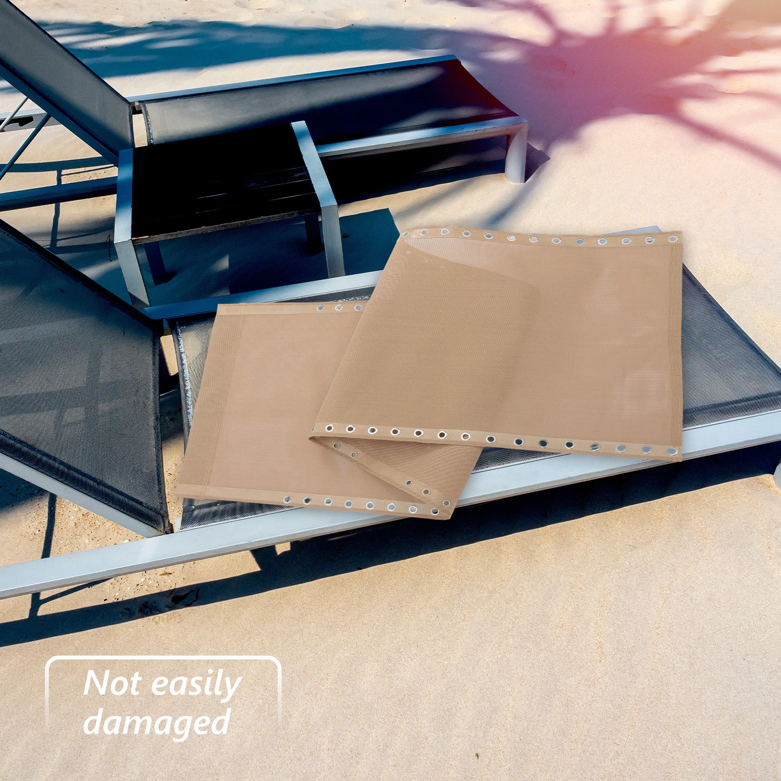 1 مجموعة كرسي التخييم استبدال النسيج قوي المحمولة غطاء كرسي للاستعمال الخارجي للشرفة عالية الجودة لمسة ناعمة #1