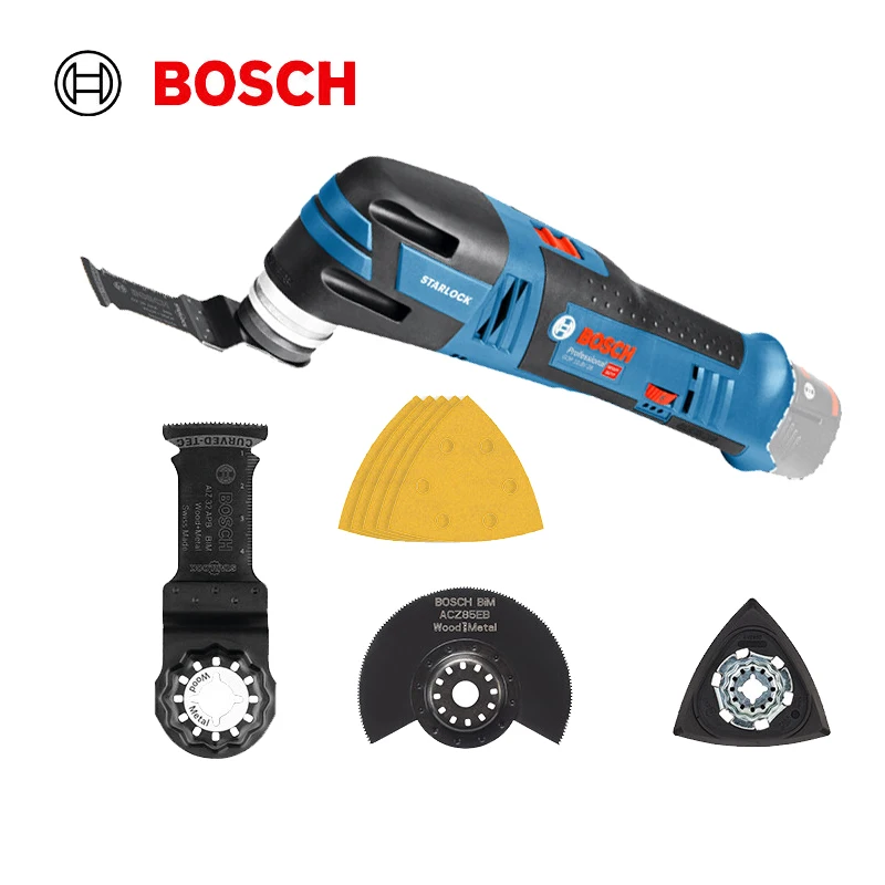 Bosch GOP 12V-28 Беспроводной Осциллирующий Многофункциональный Режущий Станок Перезаряжаемый Бесщеточный Электрический Инстр...