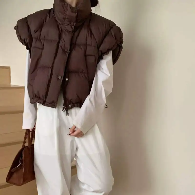 

Женский шикарный жилет с кружевной отделкой и цветочным принтом, весна-лето-осень, универсальная модная блузка, верхняя одежда, удобная для поездок на работу