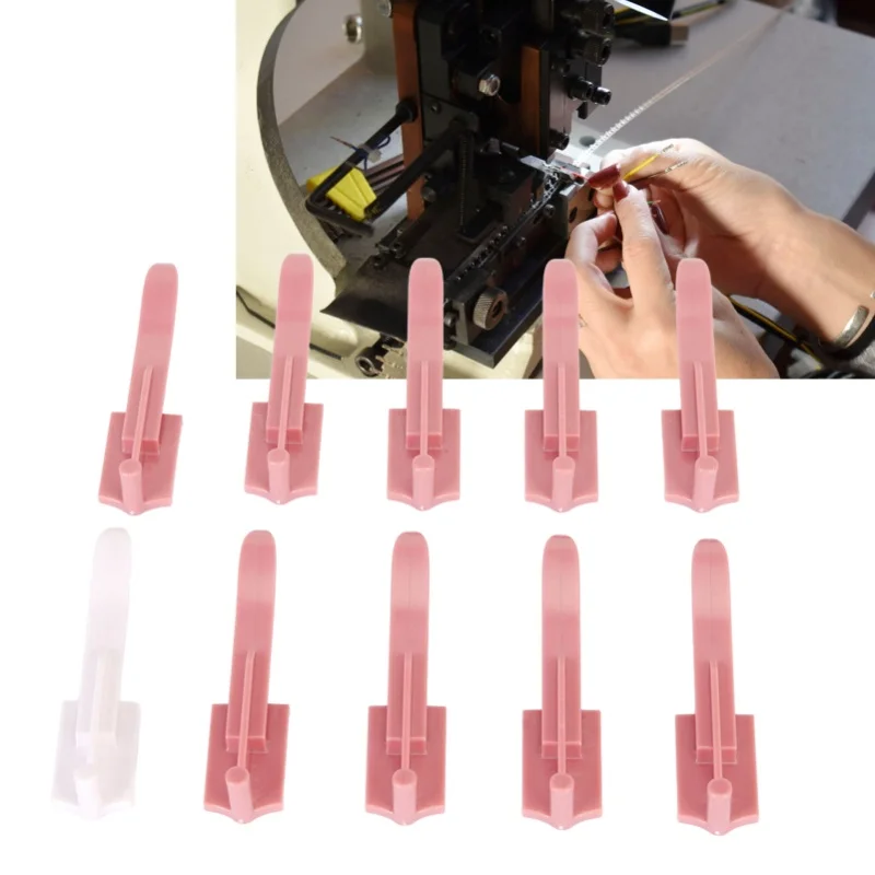 10Pcs Knitting Machine Needles Durable Plastic Easy Operation Stable Knitting Hanging Needles For Repair Replacement