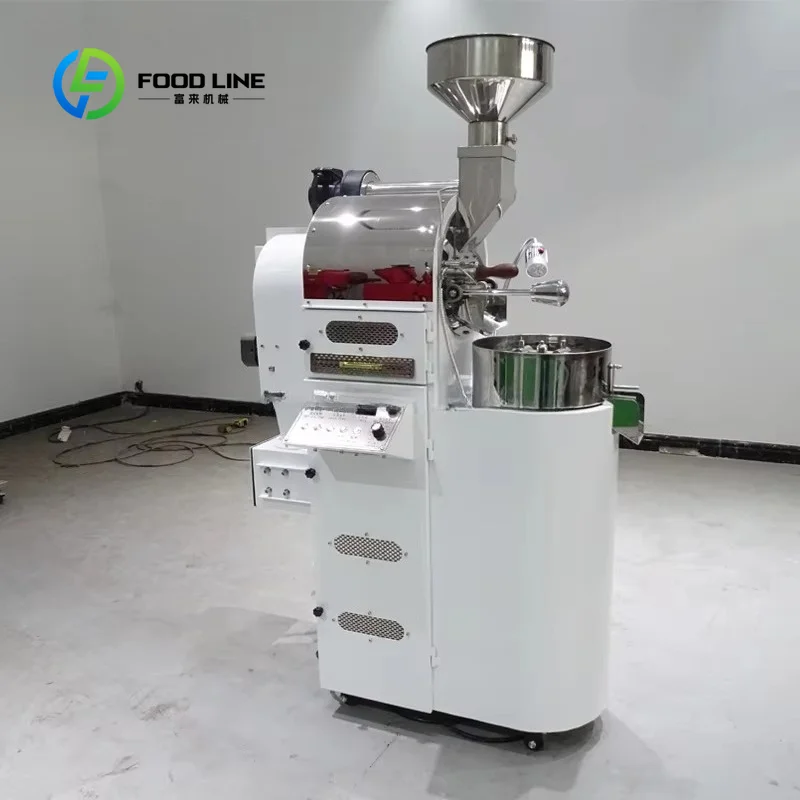customized batch roaster bean baker food‑grade drum 2.5kg smart roasting machine CE certified for specialty coffee cafe