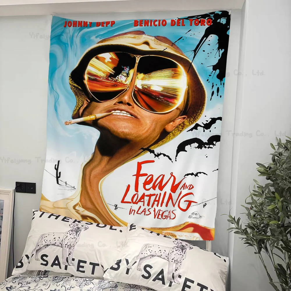 Fear And Loathing In Las Vegas Movie DIY Wall Tapestry For Living Room Home Dorm Decor Wall Art Decor