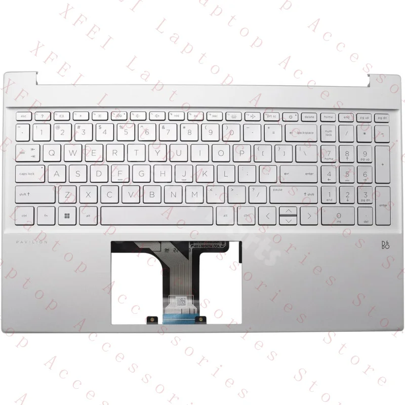

C Palmrest for HP 15-EG 15-EH Upper Case Cover Backlit US Keyboard M08912-001
