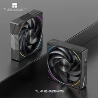 Thermalright TL-K12-X28-R9 12cm 9 aspas LCP Material de polímero aspas de ventilador S-FDB V2 rodamientos trifásicos Motor de seis polos 120x120x25