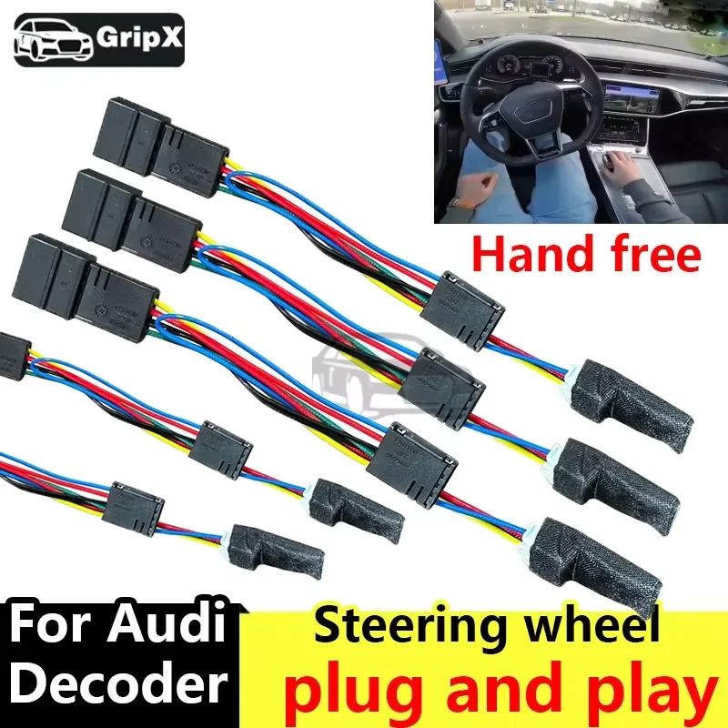 

Suitable for Audi steering wheel A3 A4 A5 A6 A7 Q5 R8, hands-free function can replace vibration module
