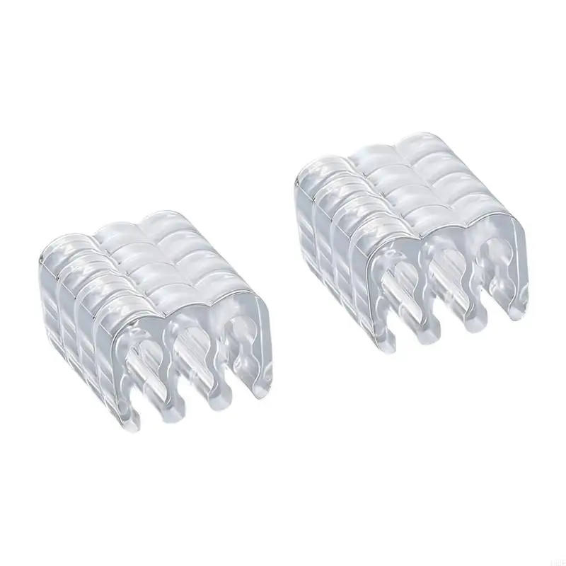 462E Set of 8 Easy Installation 6Pin Motherboard Cable Organizers Wire Comb for Builds and Efficient Heat Dissipation