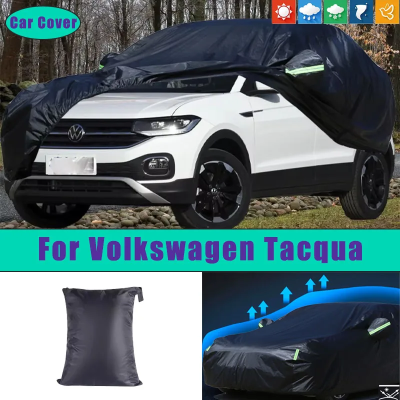 

Car Full Outer Covers Outdoor Waterproof Dustproof Sun Rain Snow Protection Exterior Car Accessories For Volkswagen Tacqua