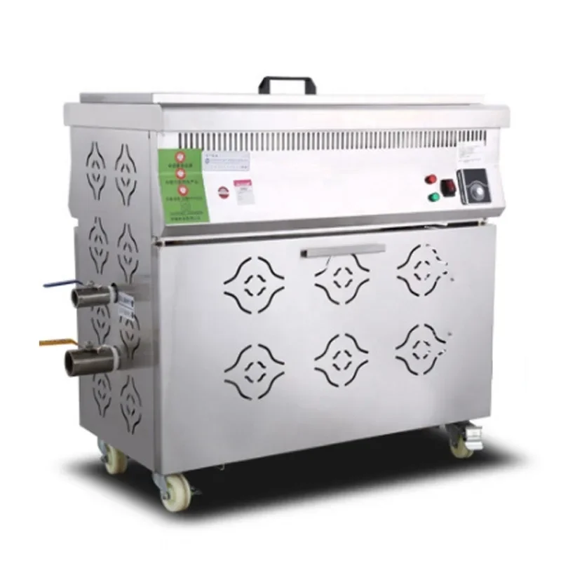 Industrial smokeless oil-water separation  fryer