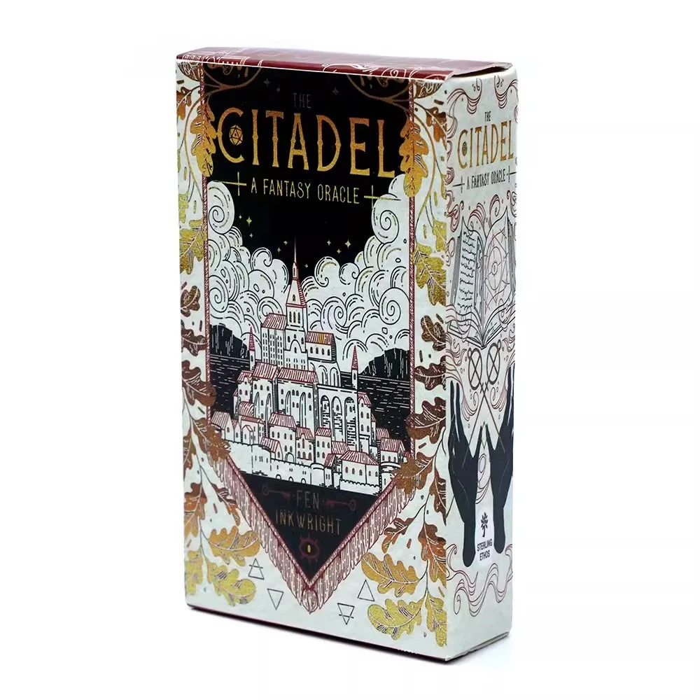10.3*6cm Citadel Oracle Deck 60 Pcs Oracle Cards A Truly Unique Combination of Storytelling and Cartomancy