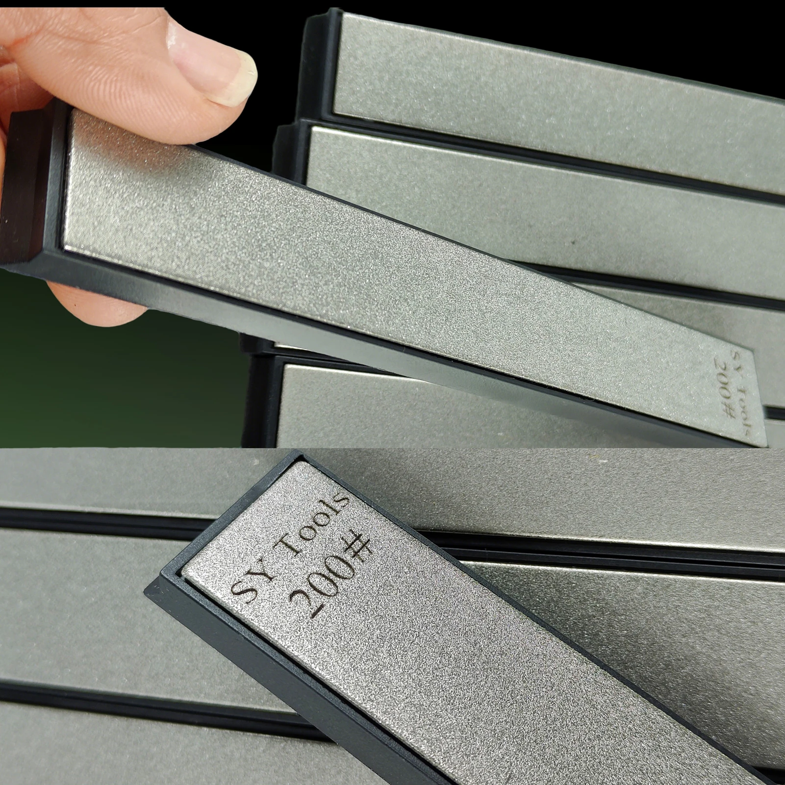 Sy Tools Diamond Sharpening Stone 80#-3000# Grit  for Angle Sharpeners 160x23x6mm Knife Sharpener Tool
