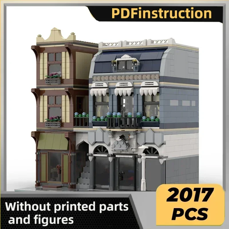 

City Street View Model Moc Building Bricks Outdoor Sports Shop Technology Modular Blocks Gifts Christmas Toys DIY Sets Assembly