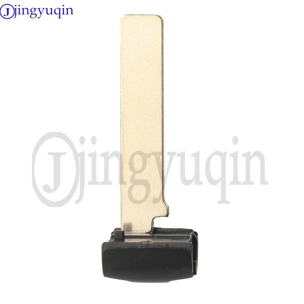 Jingyuqin hoja de llave de inserción inteligente remota sin llave para Subaru Forester Legacy Impreza XV BRZ TOY12 reemplazo de hoja sin cortar