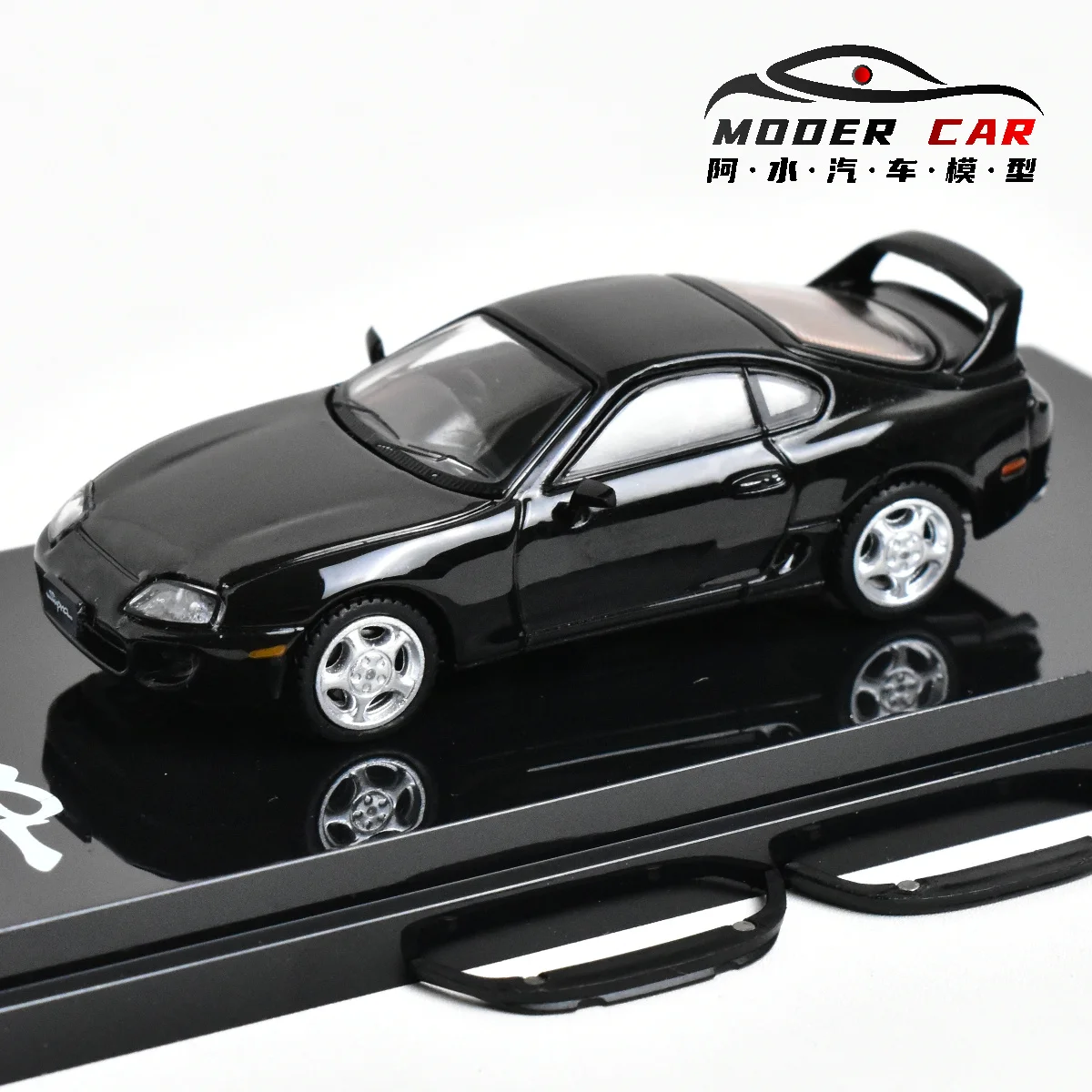 هواية اليابان HJ 1:64 SUPRA A80 JZA80 دييكاست نموذج سيارة #4