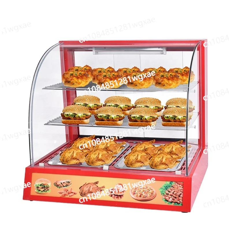 

Best Selling 3 Layers Snack Food Warmer Commercial Food Warmer Display Warming Showcase Electric Warm Food