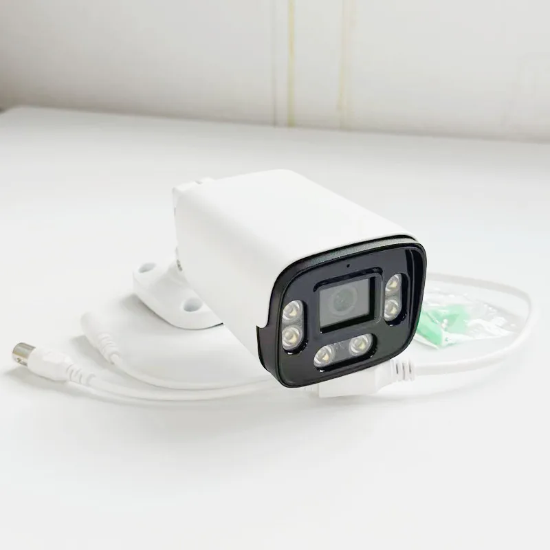 Telecamera HD 1080P 5MP AHD Telecamera di sorveglianza cablata domestica ColorVu Visione notturna Proiettile Telecamera di sicurezza CCTV BNC esterna