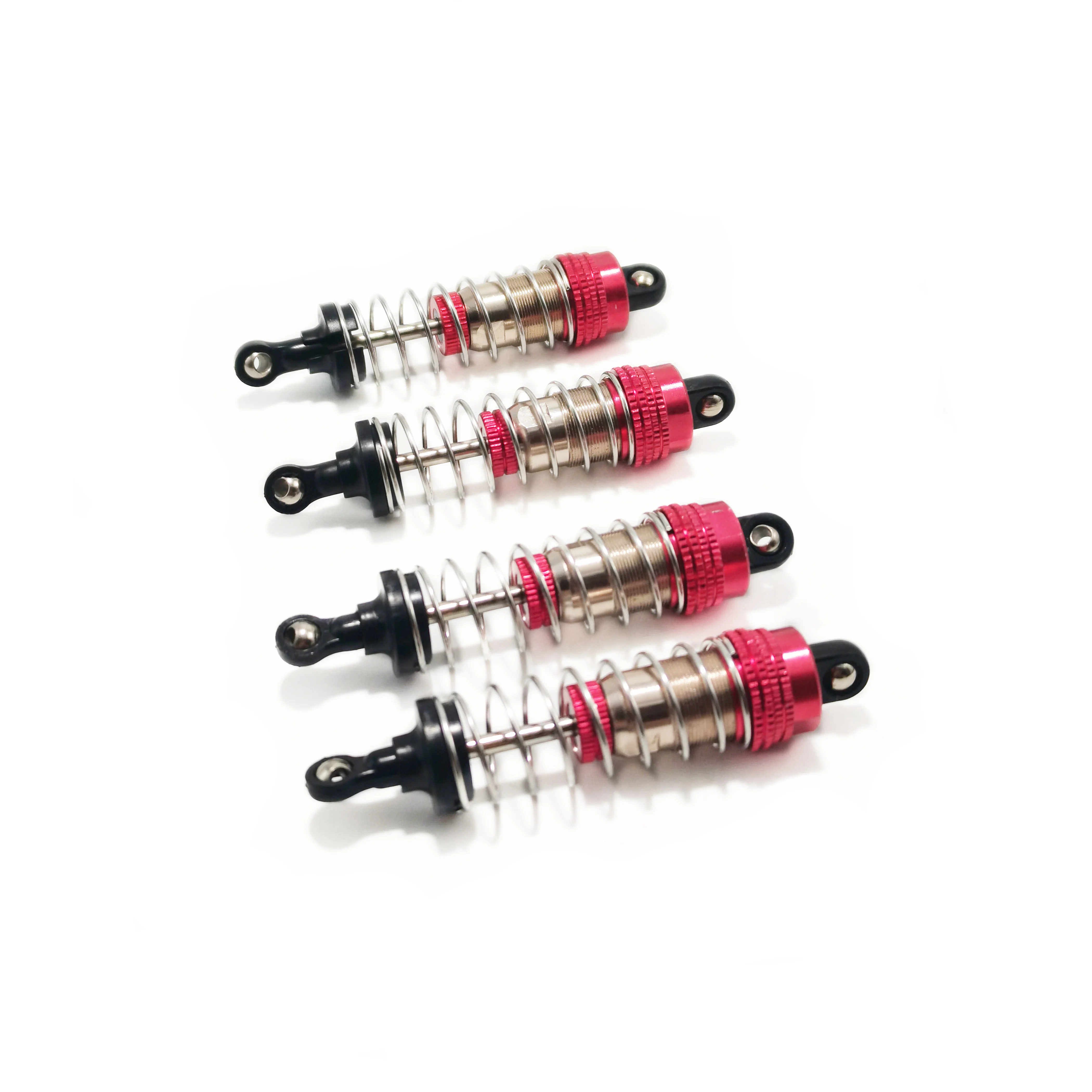 mn86 mn86s mn128 oil typed fillied shock absorber set 4pcs 66mm 72mm shock accessories parts